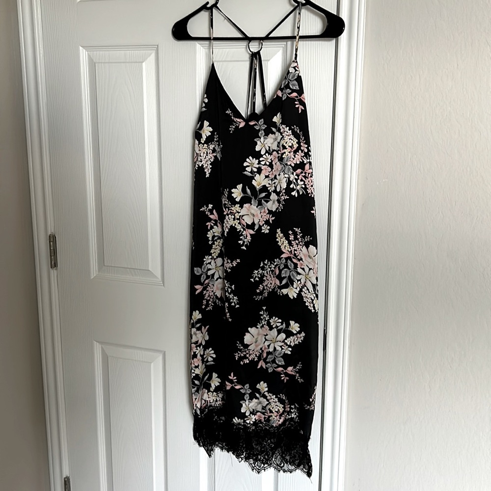 Primark midi dress with lace detail